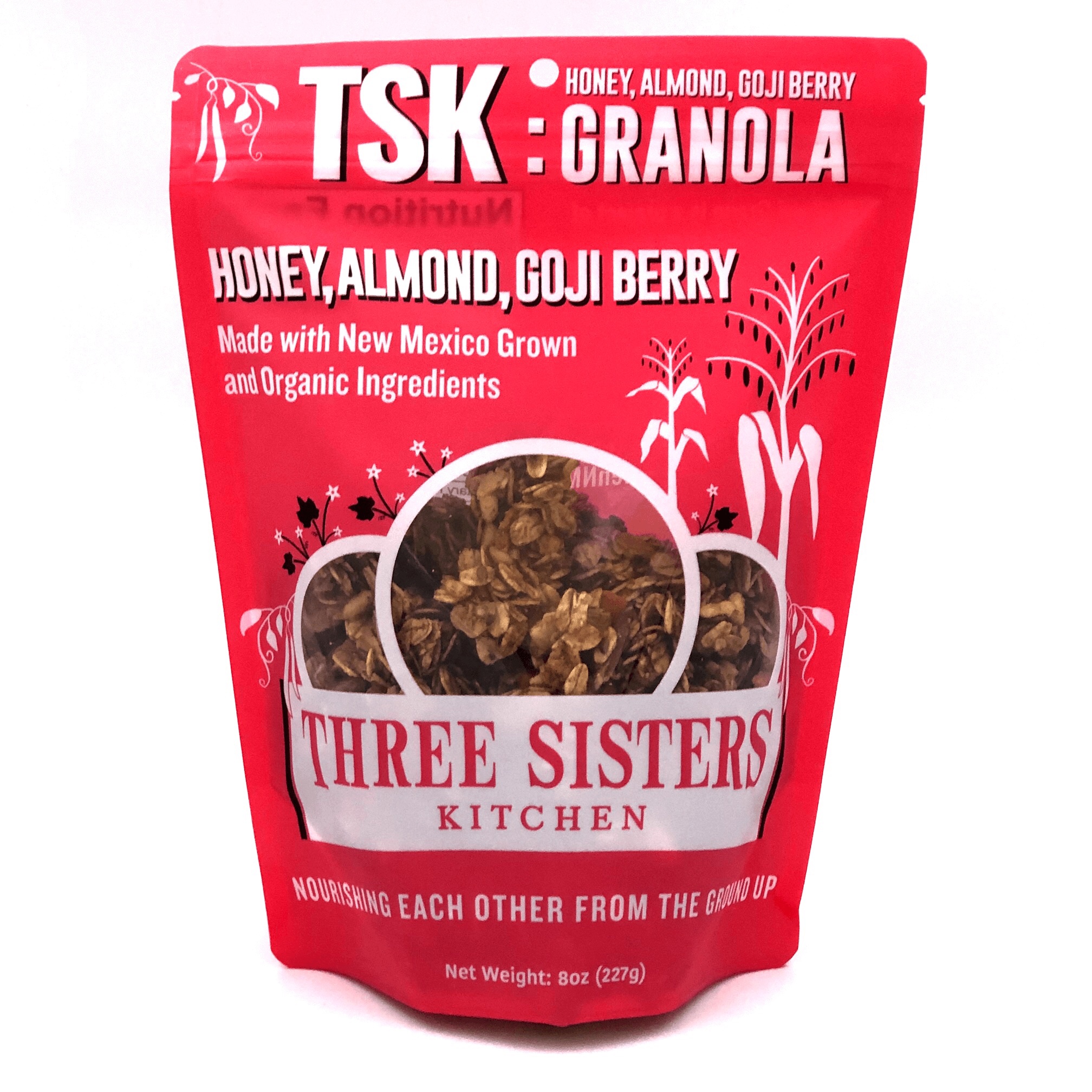 Honey, Almond, Goji Berry Granola 8 oz