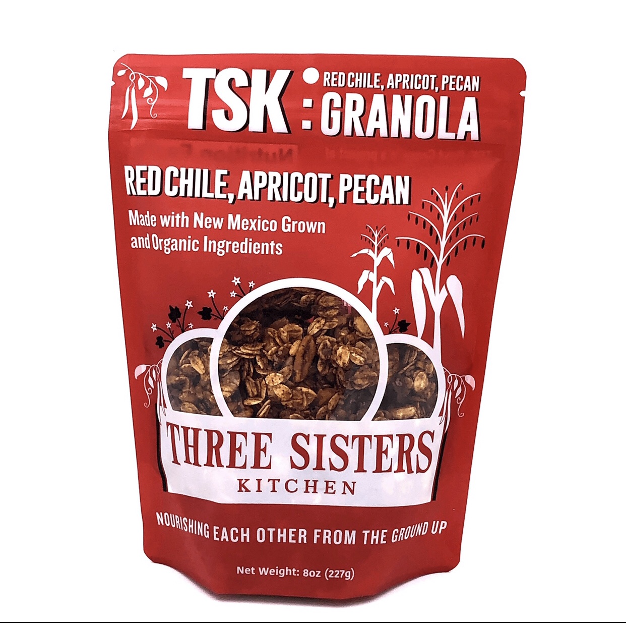 Red Chile, Apricot, Pecan Granola 8 oz